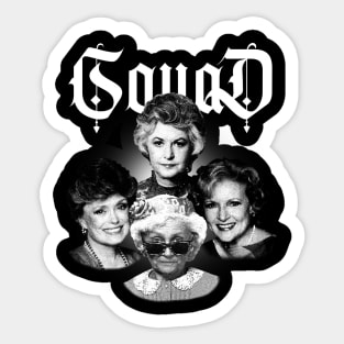 SQUAD THE GOLDEN GIRLS Sticker